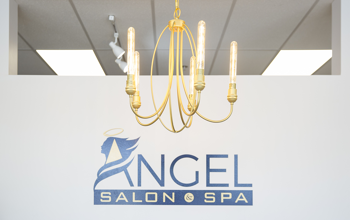 Inside Angel Salon & Spa in Leominster, MA
